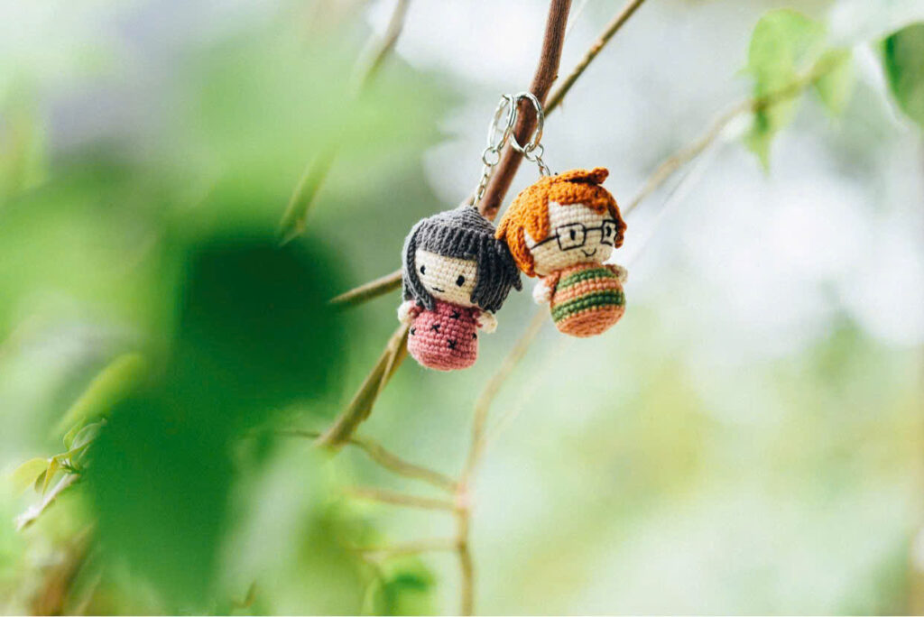 Móc khóa handmade chibi